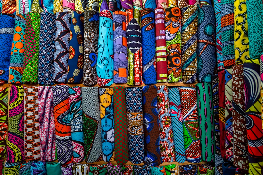 Photo African fabric